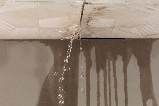 Professional Sewage Cleanup technician working in Chester, PA